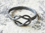 Sterling Silver Celtic Knot Promise Ring