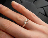 Sterling Silver Celtic Knot Promise Ring