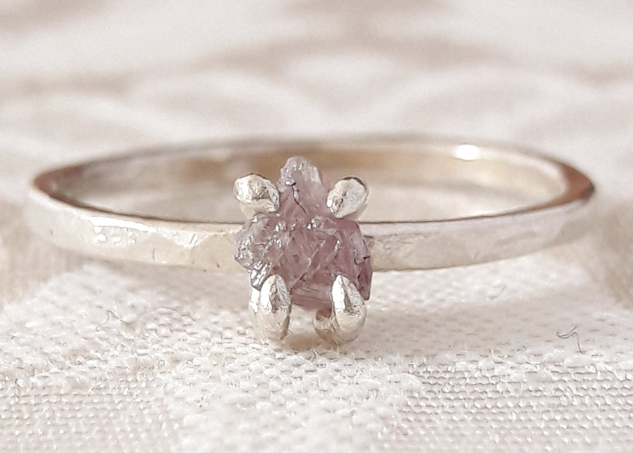 Raw Diamond Engagement Ring Rough Diamond Jewelry Natural and Uncut Diamond  Wedding Band Quartz Ring Sterling Silver Wedding Band Herkimer - Etsy | Rough  diamond jewelry, Jewelry rings diamond, Sterling silver rings bands