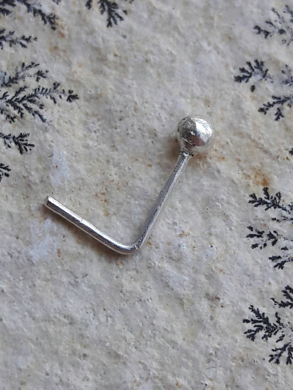 Delicate Sterling Silver Nose Stud