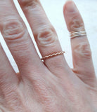 Twisted Gold Rope Ring